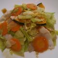 ＊まるゆう＊'s cooksnap of when they made ルクエで豚バラ＆野菜蒸しﾆﾝﾆｸぽん酢で.