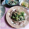 ＴＯＭＯＷＡＴ's cooksnap of when they made 疲労回復に＊豚こまとニラの炒め物＊.