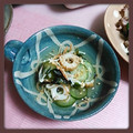 ＴＯＭＯＷＡＴ's cooksnap of when they made きゅうり・えのき・ちくわの酢の物.
