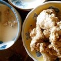nekowahaha's cooksnap of when they made そばがき♪.