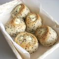 あごじん's cooksnap of when they made ごまクリームチーズパン＊.