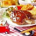 ついてるさとちゃん's cooksnap of when they made アニメのような骨付き肉！？.