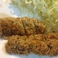オーブンママ's cooksnap of when they made ノンフライささみの胡麻カツ.