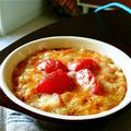 htmrk's cooksnap of when they made とろーりしゃきしゃき長いもトマトグラタン.