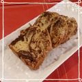 〜みみ〜's cooksnap of when they made マーブルパウンドケーキ.