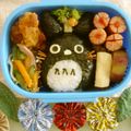 MyT09's cooksnap of when they made となりのトトロ☆簡単キャラ弁.