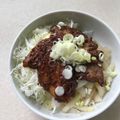 Ruriluru's cooksnap of when they made 簡単に、ガッツリごはん【味噌豚ばら丼】.