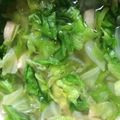 ようぴっくる's cooksnap of when they made 優しい味☆ささみとレタスのコンソメスープ.