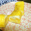 いのうえちぇりん's cooksnap of when they made ほんのり甘い✿お弁当の卵焼き✿.