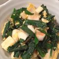 はるこKBK's cooksnap of when they made ニラたまのサイコロはんぺん入り☆.