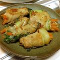 よし子's cooksnap of when they made 白菜の渦巻き♪お弁当に☆肉巻き☆.