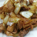 モモ☆メイ's cooksnap of when they made 厚揚げと豚のいためもの.