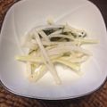 ゆかりんこ♡'s cooksnap of when they made 大根の皮でもう一品!!!.