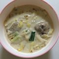 sakae0510's cooksnap of when they made 白菜と肉団子のクリーム煮.