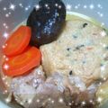はにーくろーばー's cooksnap of when they made がんもどきと鶏もも肉の煮物.