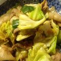 きゃらまき♡'s cooksnap of when they made 焦がし醤油で♪豚バラとキャベツの炒め物.