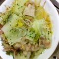 オヌン's cooksnap of when they made 豚バラ、白菜、もやしの簡単トロトロ煮★.