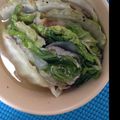 y0chika's cooksnap of when they made ルクエDE白菜と豚バラのミルフィーユ.