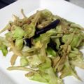 めけてー's cooksnap of when they made 黒酢でヘルシー★豚肉ナスキャベツの炒め.