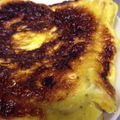 ぴよRI's cooksnap of when they made フライパンであまーいたまご焼きトースト。.