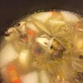 yuyu81's cooksnap of when they made 薄味トン汁.
