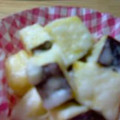 あずき親子's cooksnap of when they made レンジで10分！さつまいもの鬼まんじゅう.