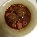 ぱぱままらぶ's cooksnap of when they made フープロで簡単☆煮込みハンバーグ.