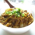 Fire-King's cooksnap of when they made 豚カレー丼.