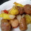 maruru-nn's cooksnap of when they made タコさん？ウインナーでジャーマンポテト.