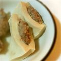 shino111's cooksnap of when they made 高野豆腐のひき肉はさみ煮.