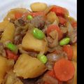 ぷーぷに's cooksnap of when they made ✿✿調味料たった２つで✿簡単肉じゃが✿✿.