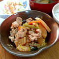 3ﾒﾝmam's cooksnap of when they made 大根と豚肉の煮物.