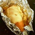 yamamomiji's cooksnap of when they made 鮭のホイル焼き チーズ入り.