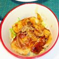 yumi830's cooksnap of when they made 豚肉のショウガ焼き.