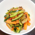 PARNELL's cooksnap of when they made きゅうりと豚肉のさっぱり炒め.