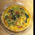 フランキー＊'s cooksnap of when they made ベーコンとほうれん草のキッシュ.