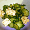 BOI☆BOI's cooksnap of when they made いかときゅうりの酢の物♬.