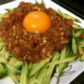 れーままま's cooksnap of when they made 海鮮！マグロのユッケ.