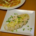織姫１１０２'s cooksnap of when they made 鶏胸肉のハム⁉ネギ塩ソース✾.
