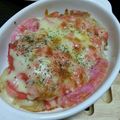 ★すーちゃん★'s cooksnap of when they made おもち明太子チーズ焼き.