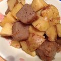 パフェうさこ's cooksnap of when they made 新ジャガとこんにゃくのコロコロオカカ煮.