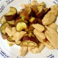 cheb05's cooksnap of when they made 薬味たっぷり ！ささみとなすの梅ゴマ照り.