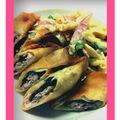 真愛ママ's cooksnap of when they made 春巻き✿豚しそチーズ巻き✿.