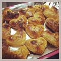 のののんぴーち's cooksnap of when they made 簡単さくさくハートチョコパイ.
