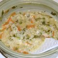 LunaJuno's cooksnap of when they made 夜食にどうぞ❤大根葉のポカポカ雑炊！.