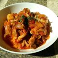 ｍａｒしゃん's cooksnap of when they made たけのこと鶏肉のトマト煮込み.