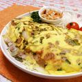 赤い電話's cooksnap of when they made ベトナムのお好み焼き　バインセオ.