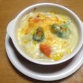 ネコとお散歩's cooksnap of when they made ★簡単リメイク★シチューがドリアに変身.