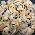 オリーブP's cooksnap of when they made 基本の和食◆ひじきとごぼうの炊き込みご飯.