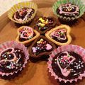 kurumasajp's cooksnap of when they made 簡単すぎる！ミニチョコタルト.